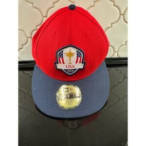 New Era golf USA fitted 2014 baseball cap 7 and 3 eighths 58.7 cm